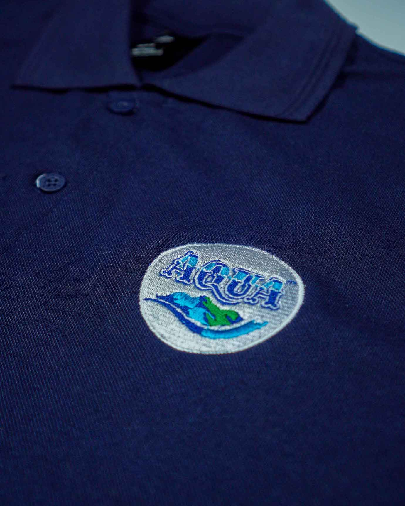 Kaos Polo Aqua